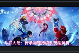 斗罗大陆传承游戏物理持续队养成方案
